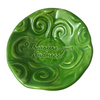 Treasure Bowl - &quot;Kindness&quot; - Spiral - Forest Green
