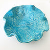 Handmade bowl with Mermaid Design by Lorraine oerth